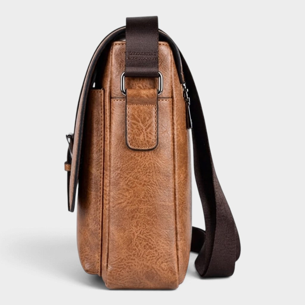 Sacoche en cuir vintage