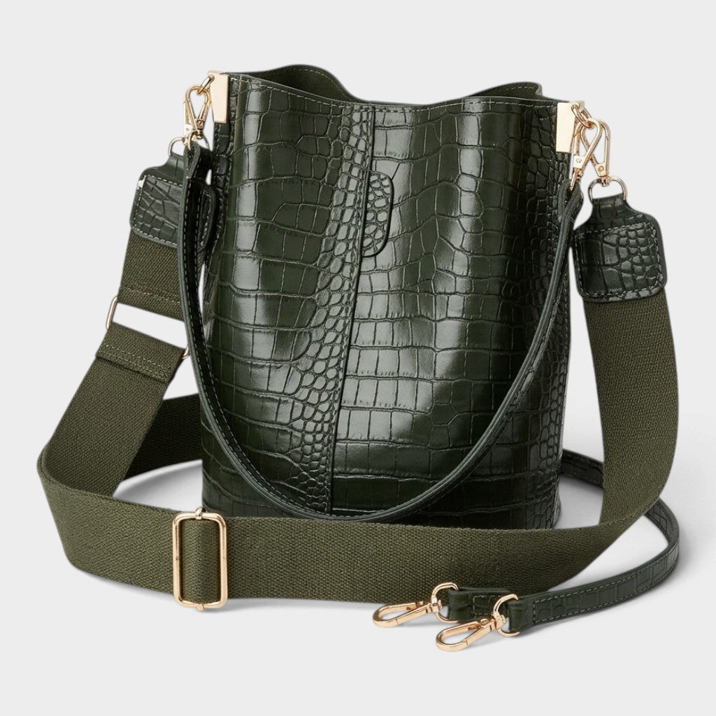 Sac seau en simili cuir