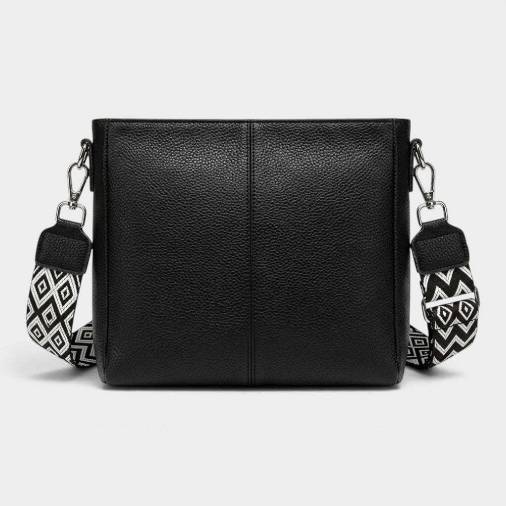 Petit sac bandoulière en cuir véritable