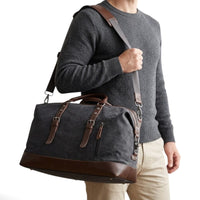 Sac de voyage en toile homme élégant et robuste