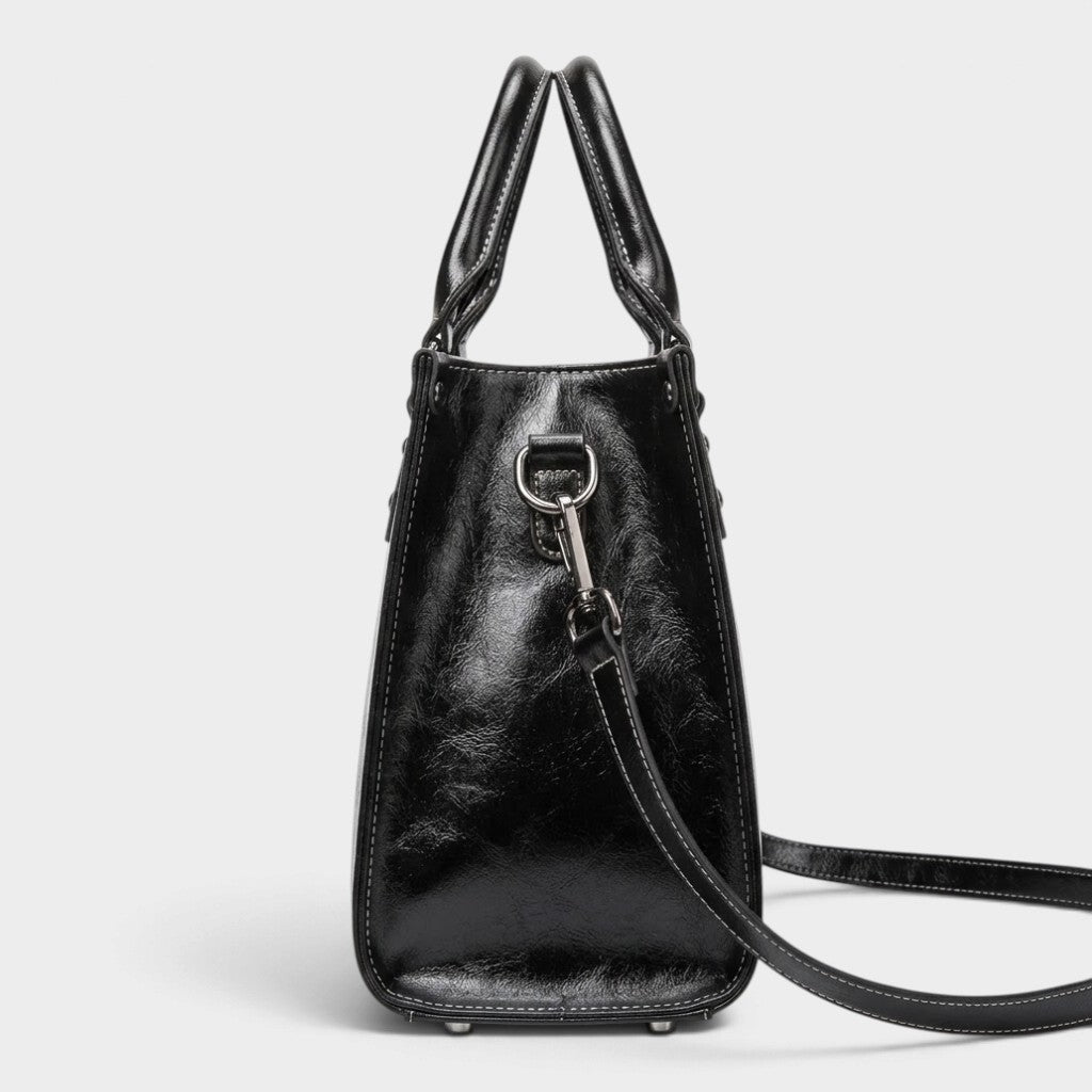 Sac à main en cuir véritable
