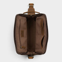 Sacoche pour homme en cuir véritable