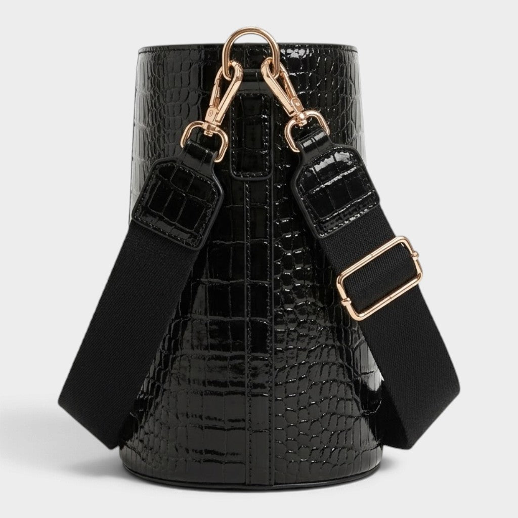 Sac seau en simili cuir