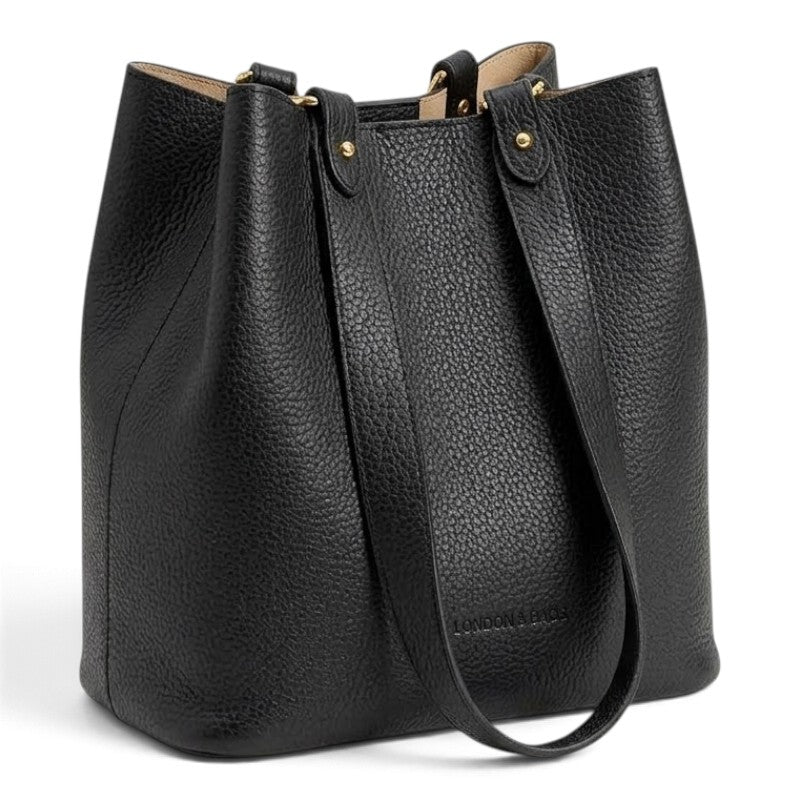 Sac seau femme en cuir de vachette