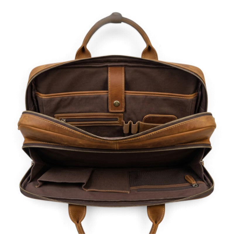 Sacoche Ordinateur Homme Cuir