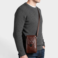 Sacoche homme en bandoulière