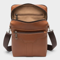 Sacoche cuir marron