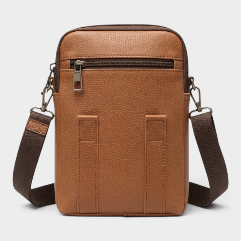 Sacoche cuir marron