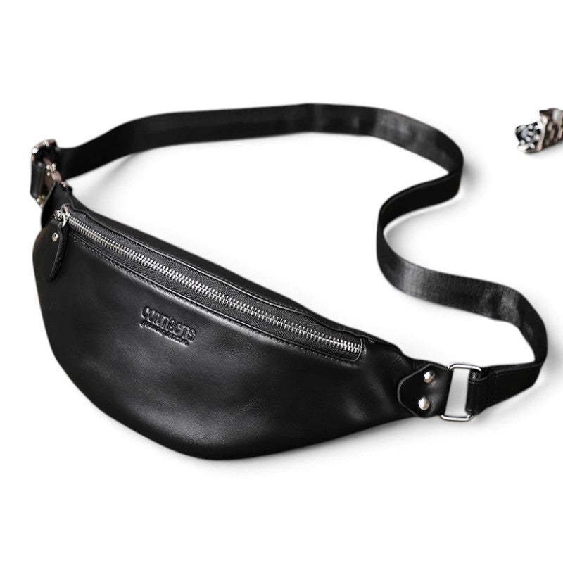 Sac banane en cuir
