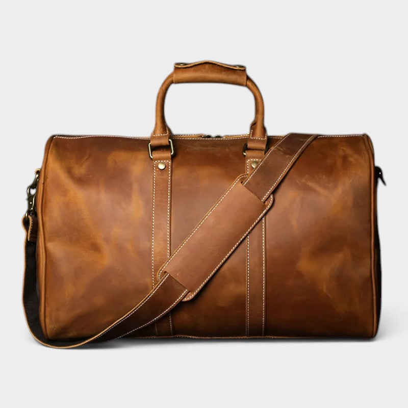 Sac de voyage homme cuir vintage