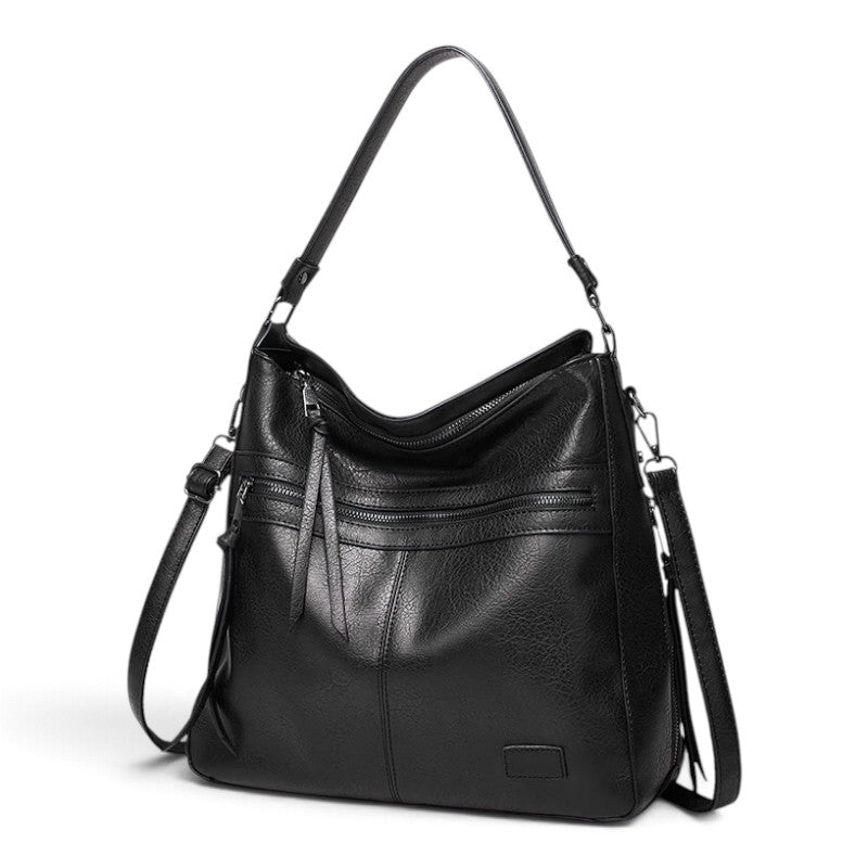 Grand sac bandoulière en simili cuir élégant