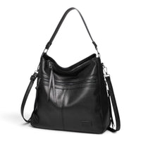 Grand sac bandoulière en simili cuir élégant