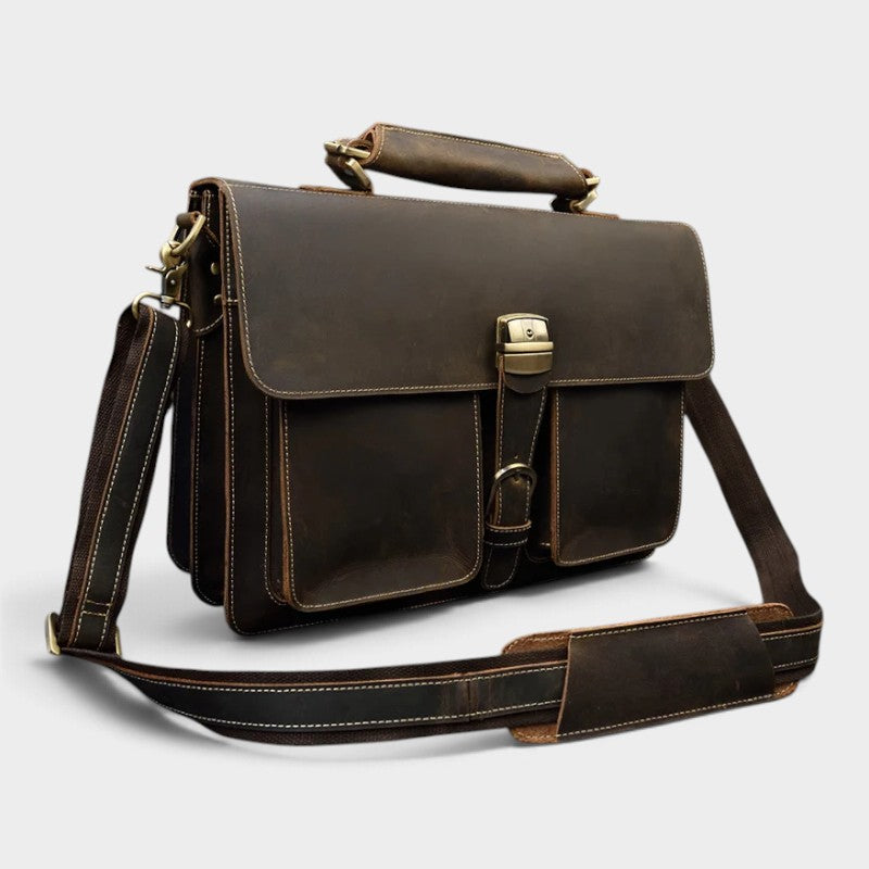 Sacoche homme vintage
