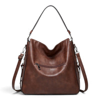 Grand sac bandoulière en simili cuir élégant