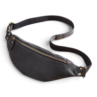 Sac banane en cuir