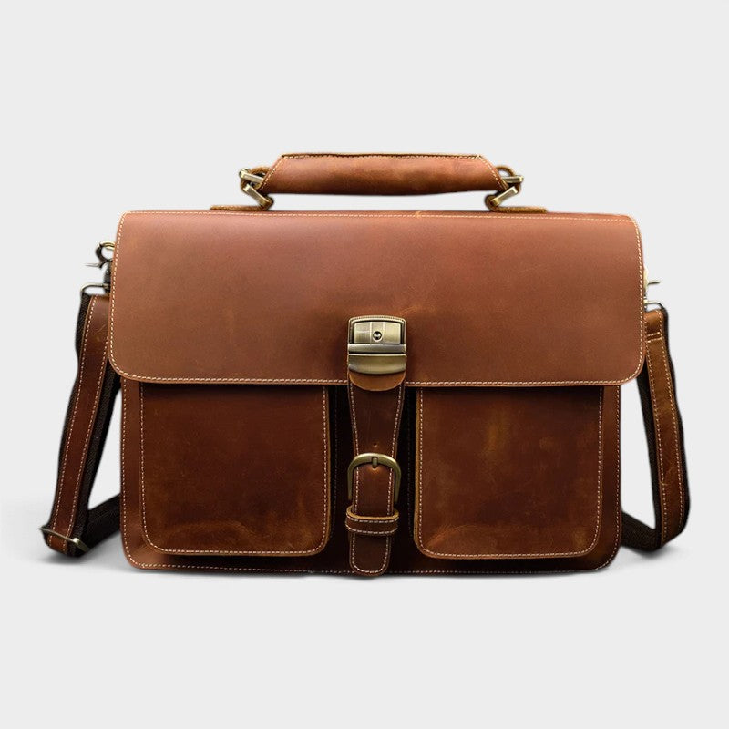 Sacoche homme vintage