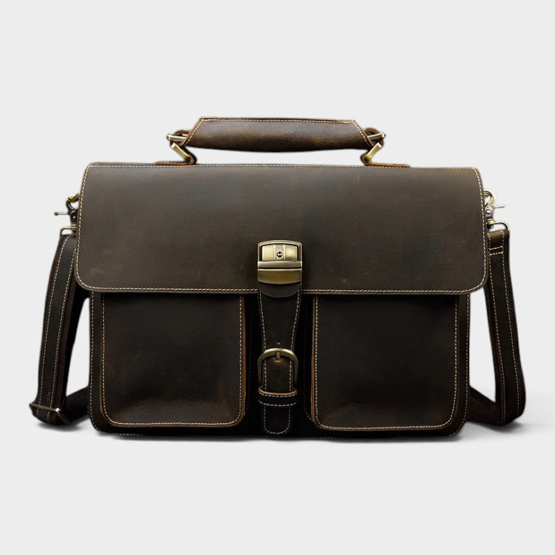 Sacoche homme vintage