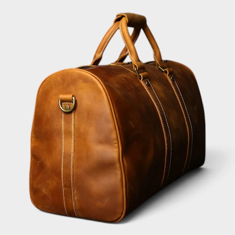 Sac de voyage homme cuir vintage