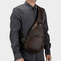 Sacoche bandouliere homme cuir