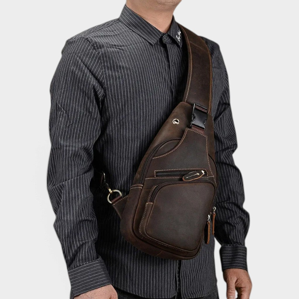 Sacoche bandouliere homme cuir