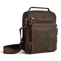 Sacoche pour homme en cuir solide