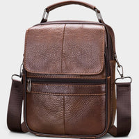 Sacoche pour homme en cuir