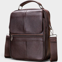 Sacoche pour homme en cuir