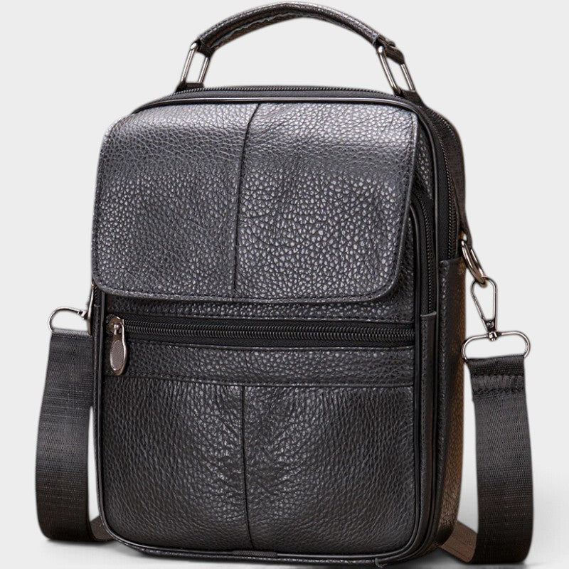 Sacoche pour homme en cuir