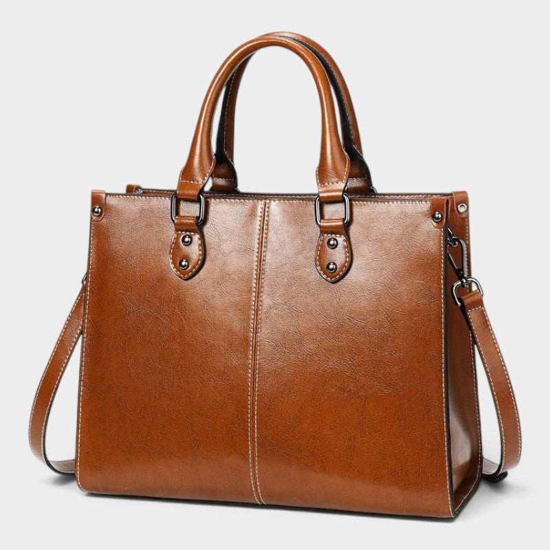 Sac à main en cuir véritable