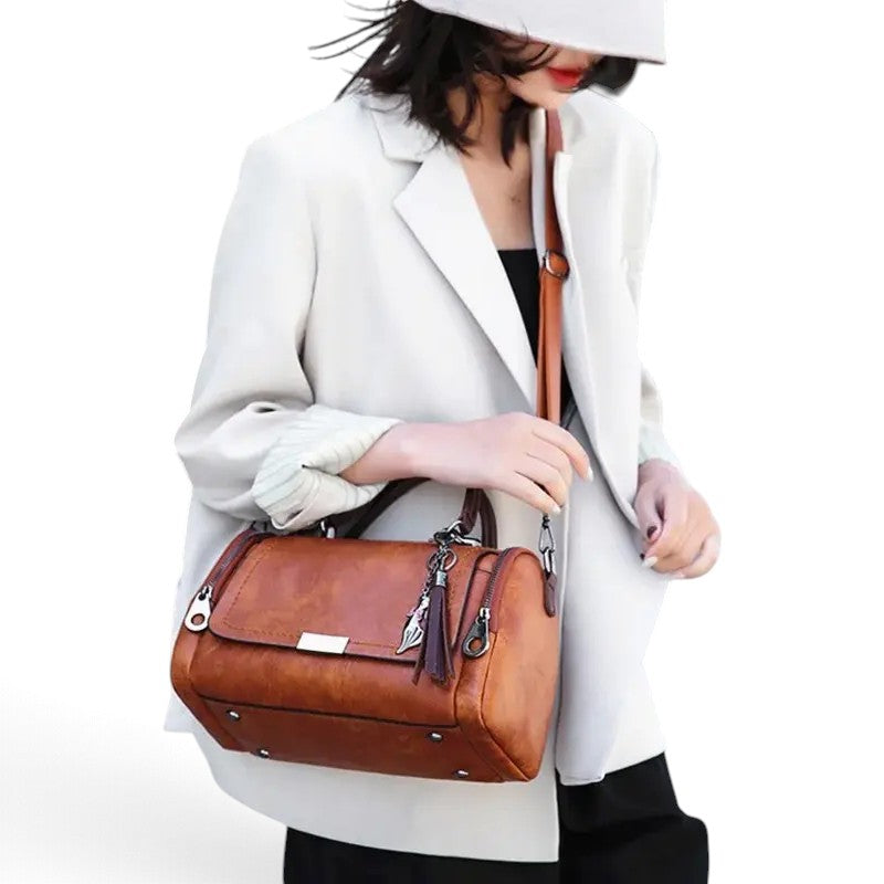 Sac a main en simili cuir