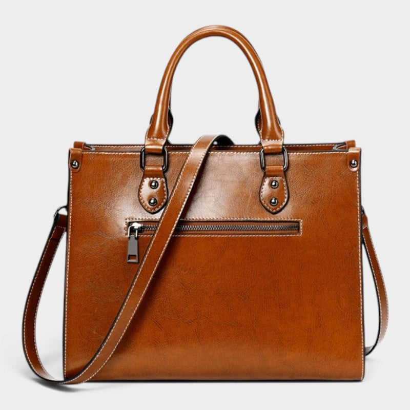 Sac à main en cuir véritable