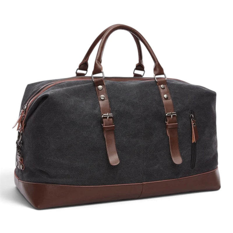 Sac de voyage en toile homme élégant et robuste