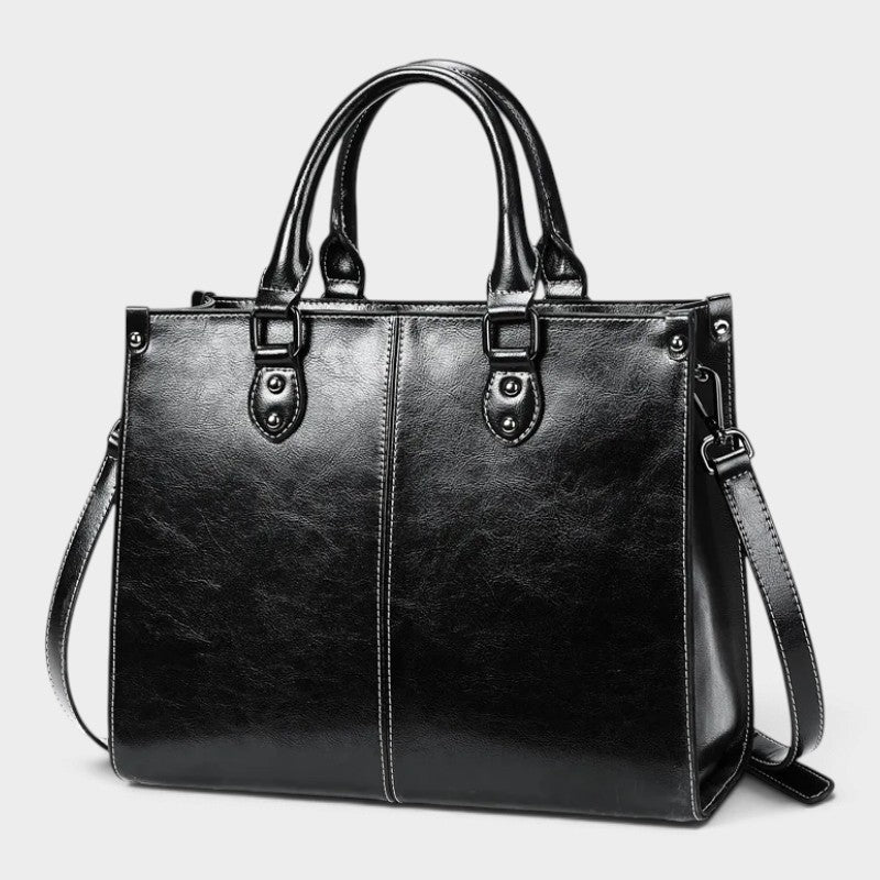 Sac à main en cuir véritable