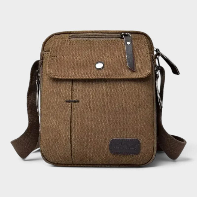 Sacoche bandoulière homme toile