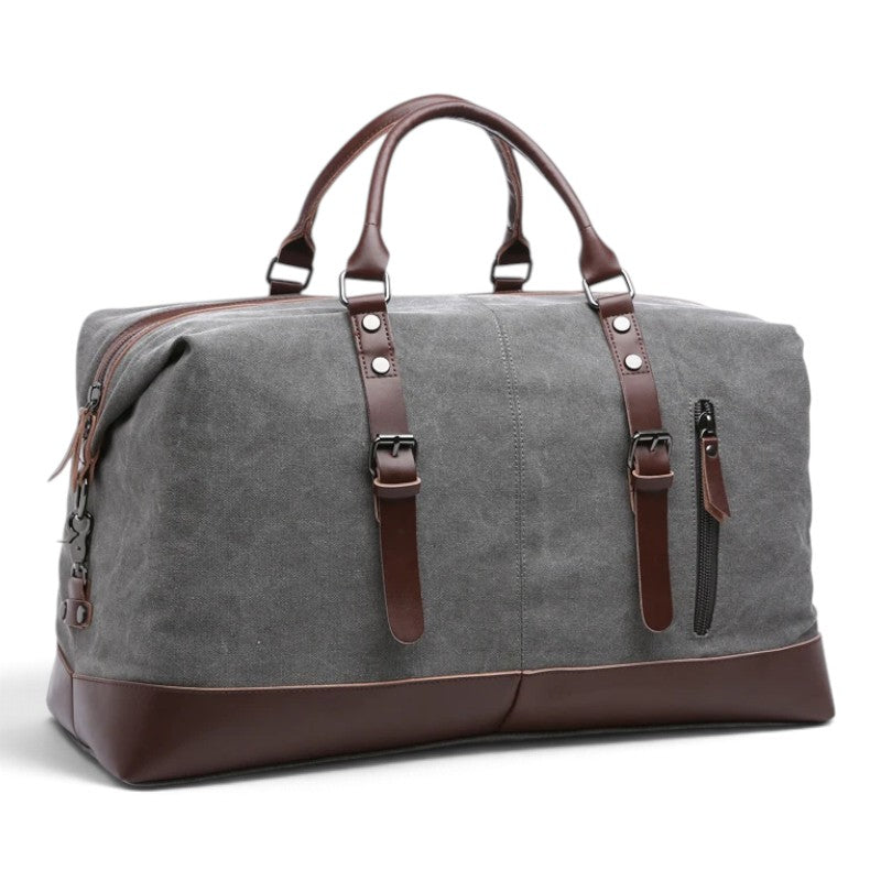 Sac de voyage en toile homme élégant et robuste
