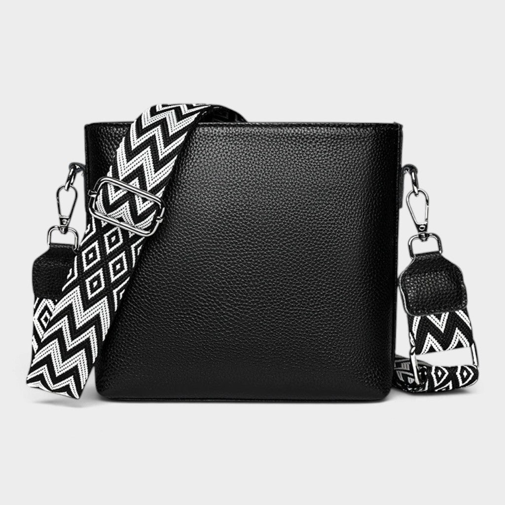Petit sac bandoulière en cuir véritable