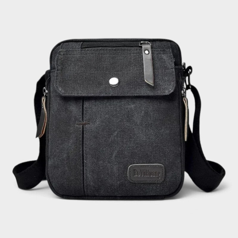 Sacoche bandoulière homme toile