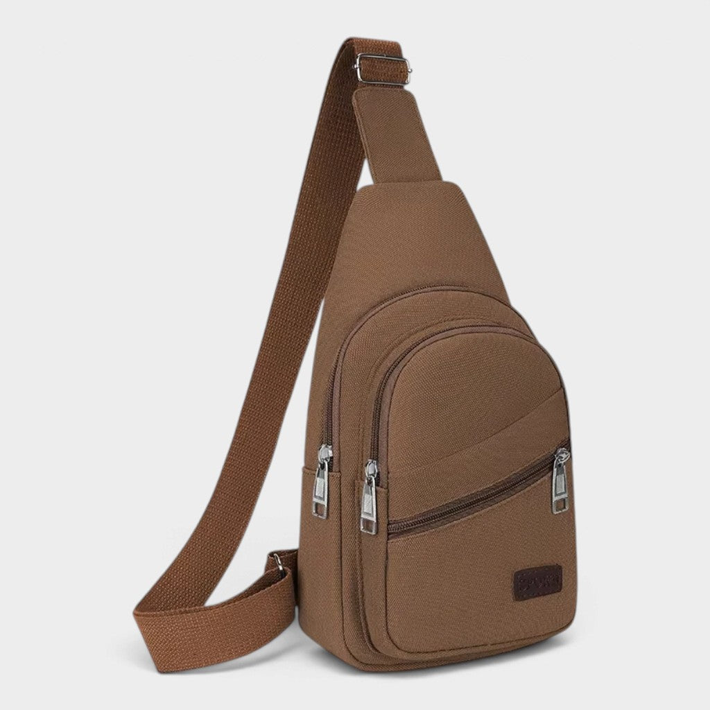 Petit sac à dos bandoulière en toile