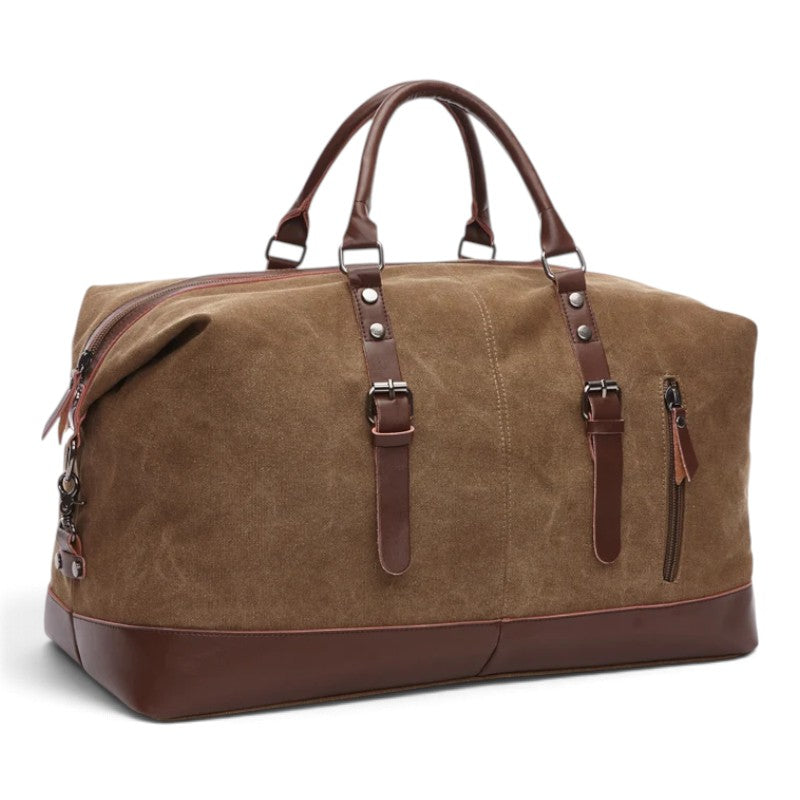 Sac de voyage en toile homme élégant et robuste