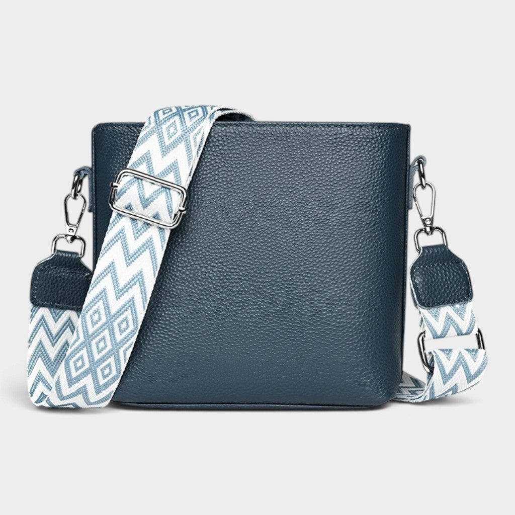 Petit sac bandoulière en cuir véritable
