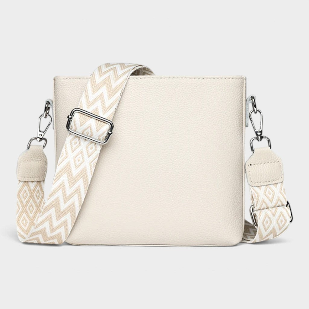 Petit sac bandoulière en cuir véritable