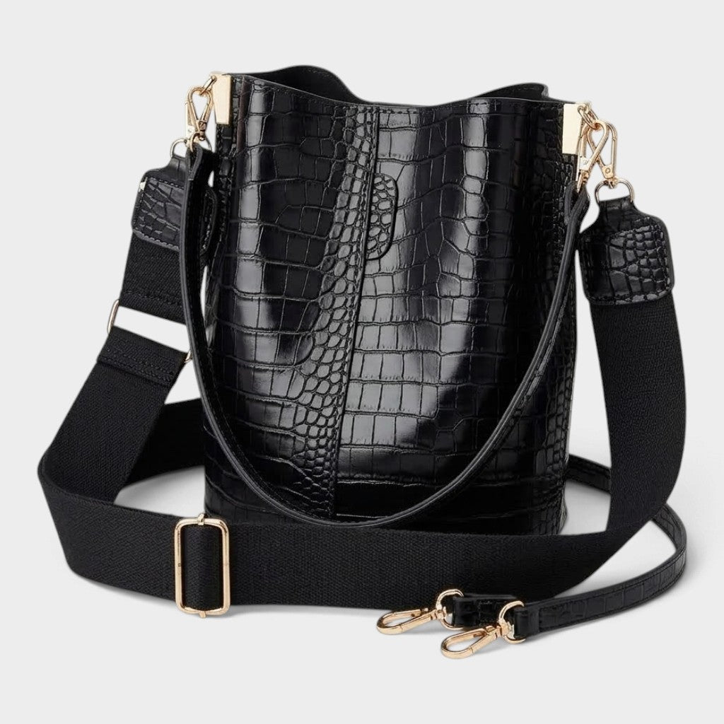 Sac seau en simili cuir