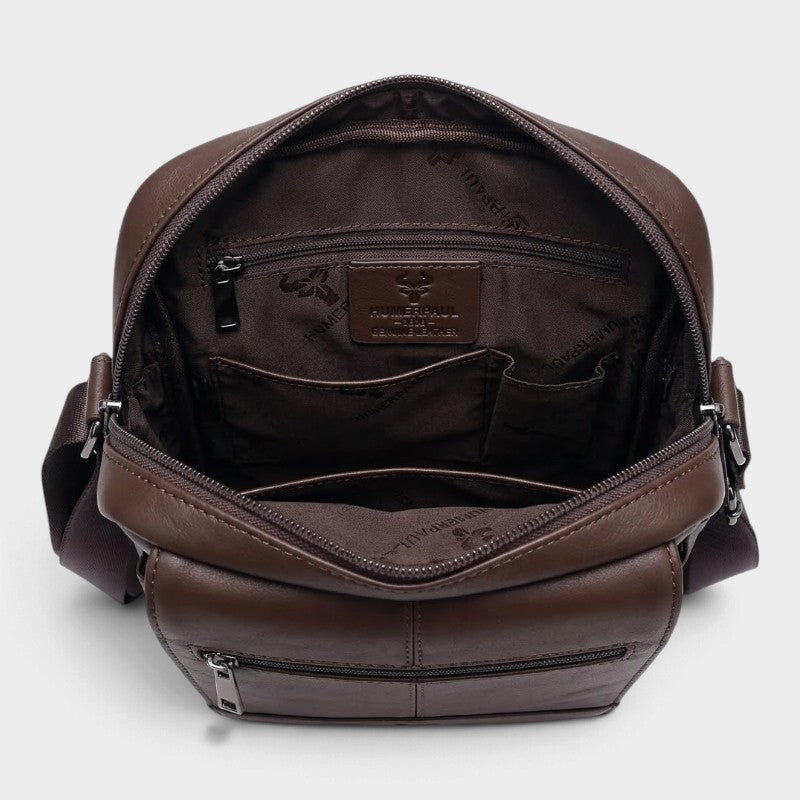 Sacoche homme en cuir authentique