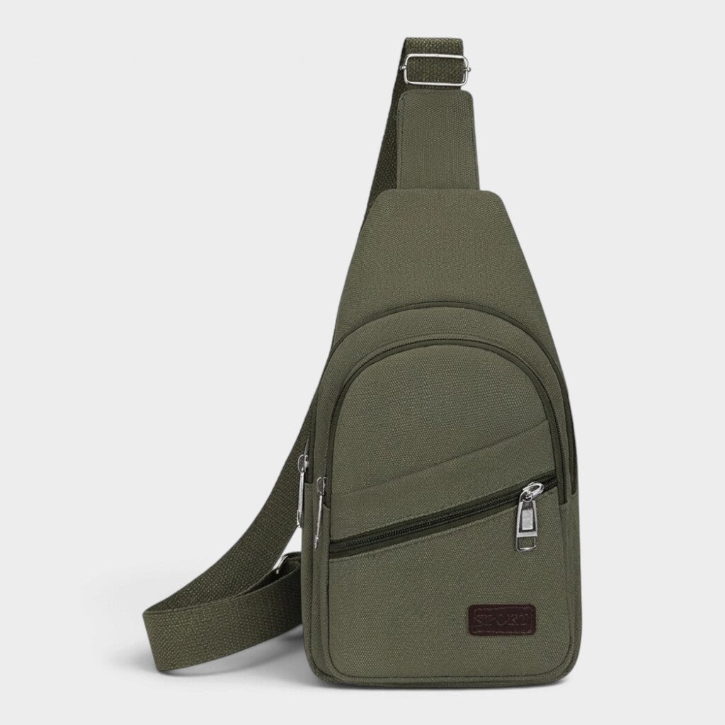 Petit sac à dos bandoulière en toile