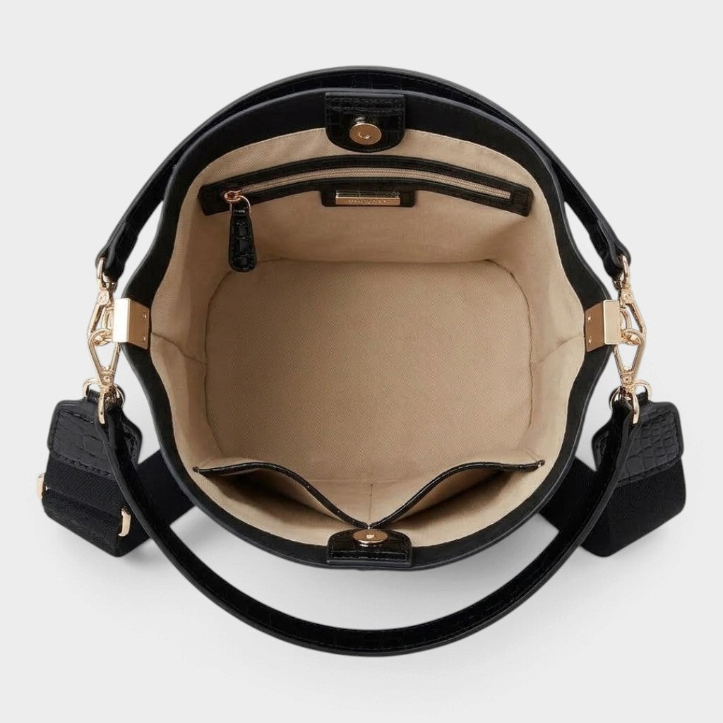 Sac seau en simili cuir