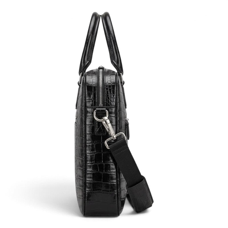 Sac ordinateur croco