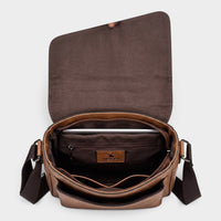 Sacoche en cuir vintage