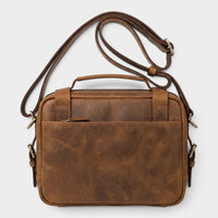 Sacoche pour homme en cuir véritable